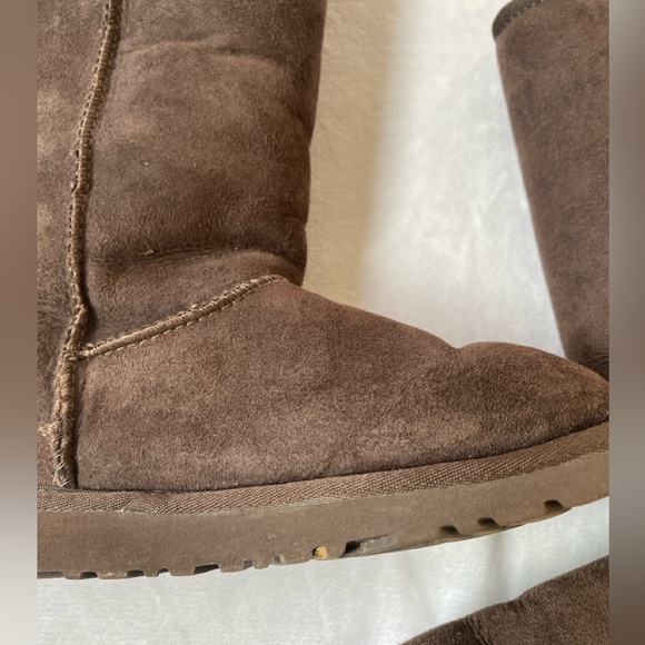 Ugg Classic Tall ll Boots In Chocolate Brown - Picture 10 of 16